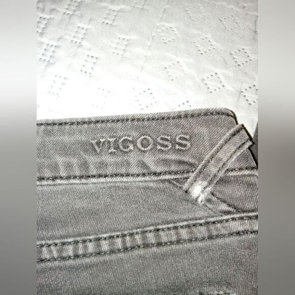 Vigoss " The Jagger , Super Skinny " Dark Gray Jeans - Picture 8 of 10